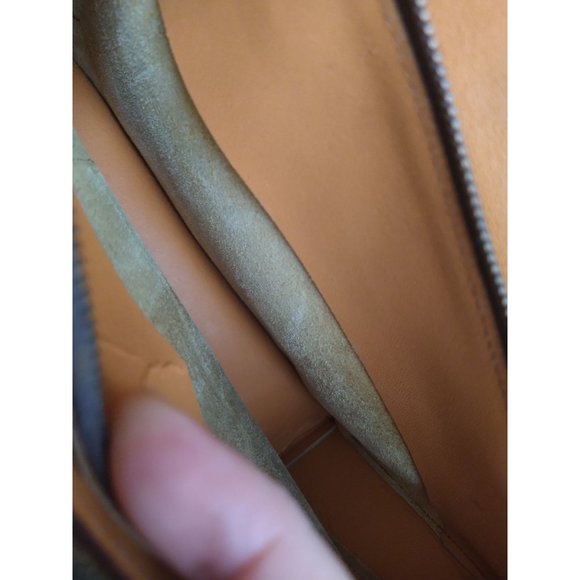 Gorgeous Vintage Leather Hand Tooled Bag Floral and Deer - Picture 7 of 12